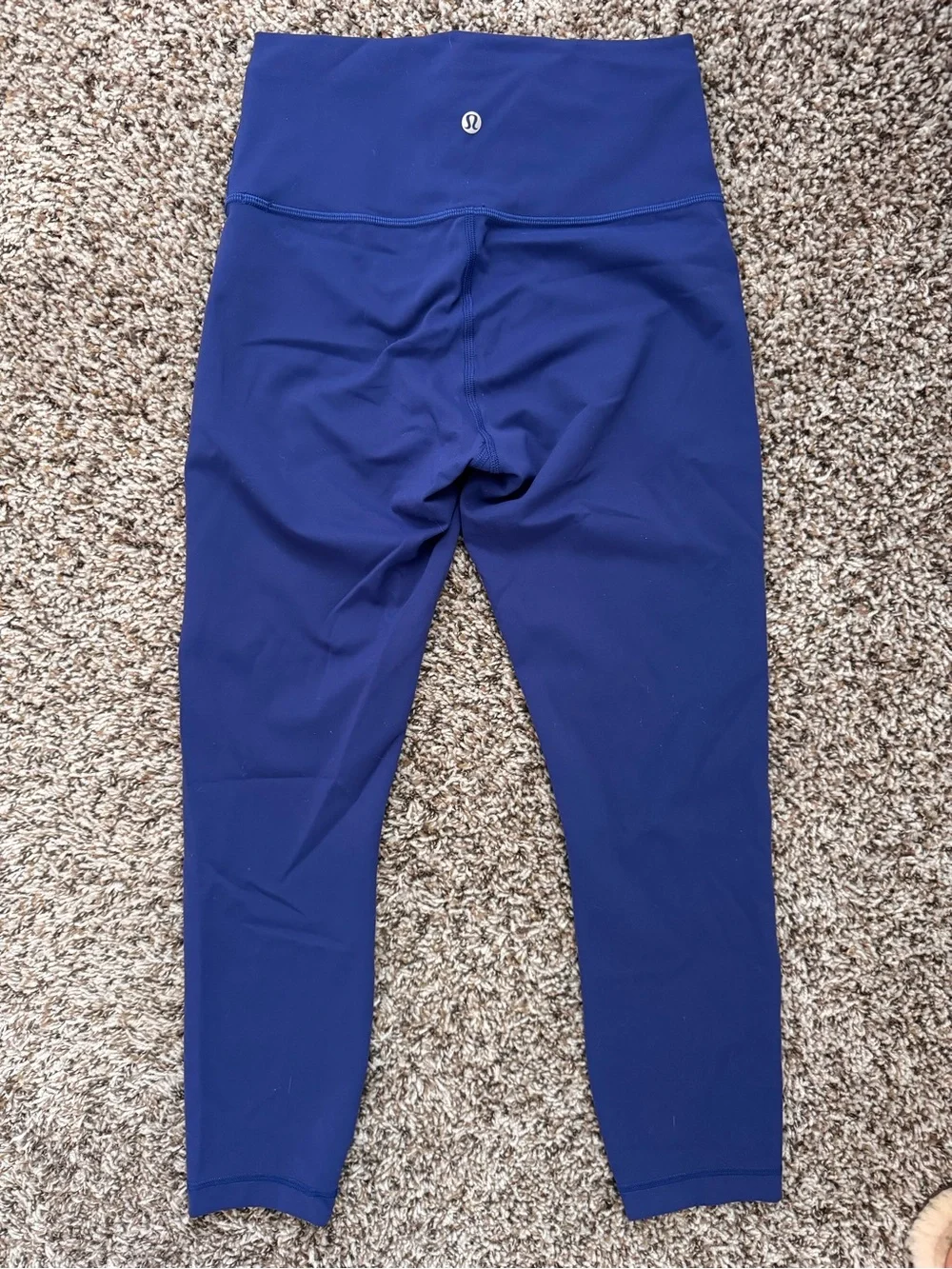 lululemon athletica size 6 Deep Blue Performance Leggings 25”